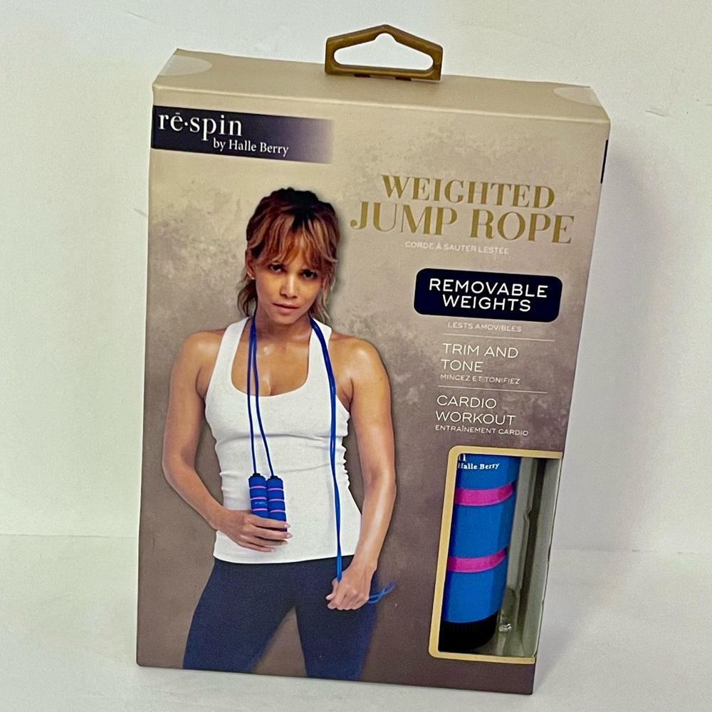 NWT re*spin by Hallie Berry Weighted Jump Rope, Great tool to built endurance